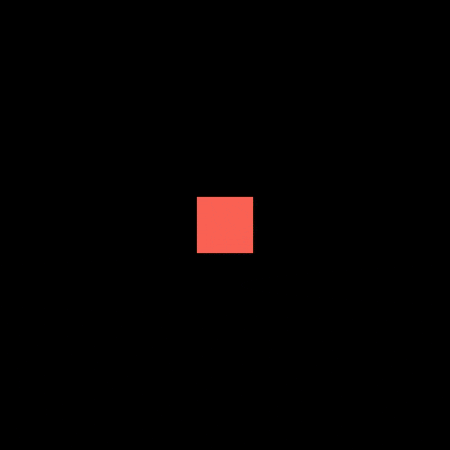 Gif of the first 7 iterations of constructing the fractal